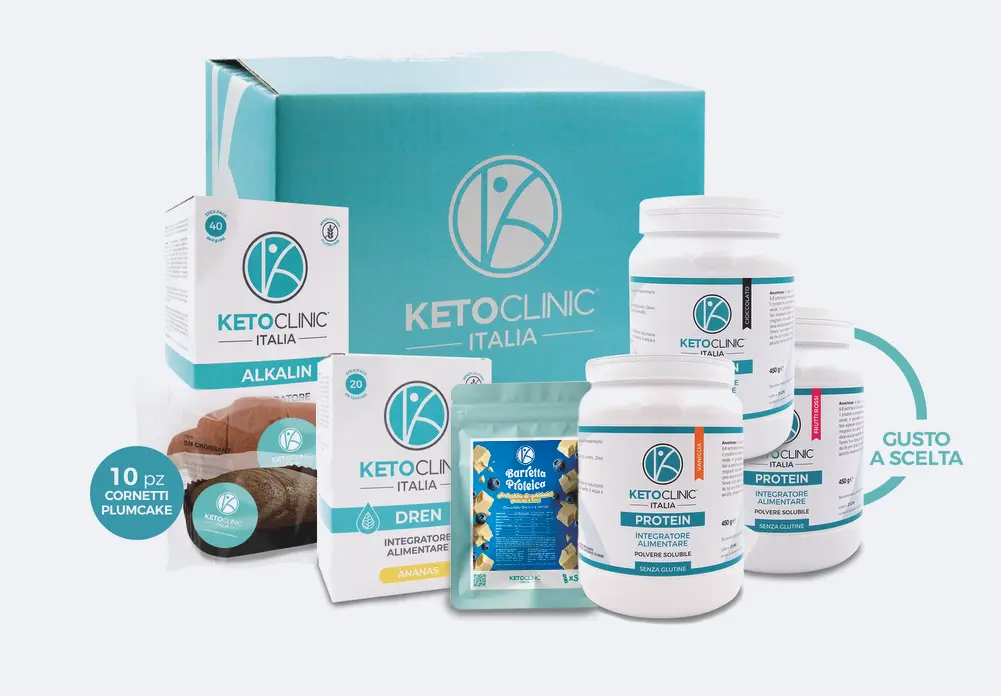 Kit “LIGHT PLUS” 10 giorni per Dieta Chetogenica – KetoClinic