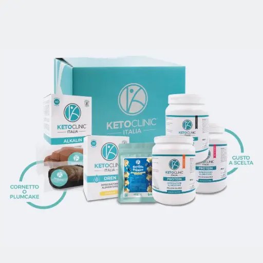 Kit “LIGHT” – 10 giorni per Dieta Chetogenica – KetoClinic