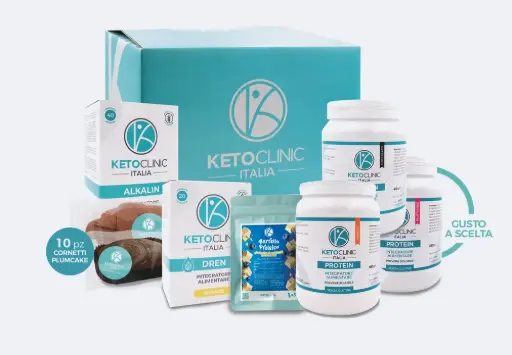 Kit “LIGHT PLUS” 10 giorni per Dieta Chetogenica – KetoClinic