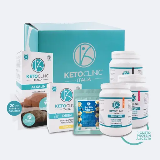 Kit BASIC PLUS 20 giorni per Dieta Chetogenica – KetoClinic